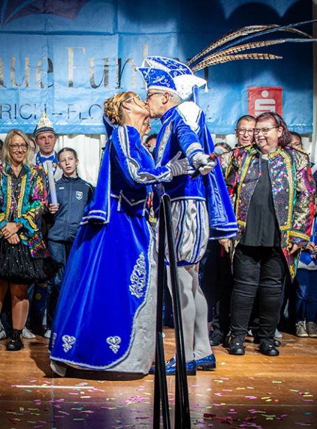 karnevalistische freie Trauung im Rahmen einer Prinzenproklamation in Loverich