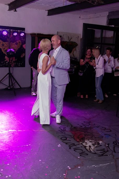 Hochzeitsfeier in der Kunstgalerie Düren