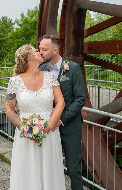 Hochzeitsfotografie-Trauung und Brautpaarshooting-Zinkhütter Hof-Stolberg