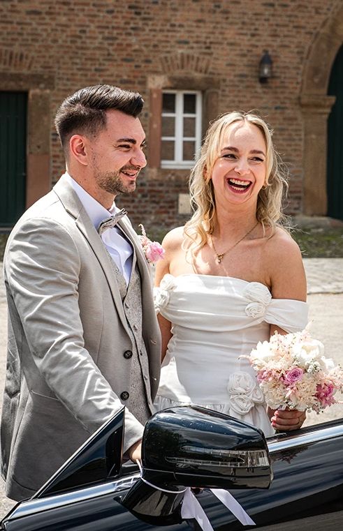 Brautpaarshooting auf Schloss Burgau