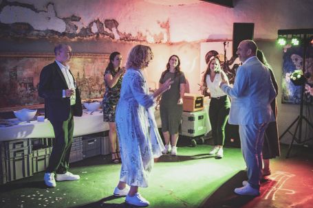 Hochzeitsfeier in der Kunstgalerie Düren