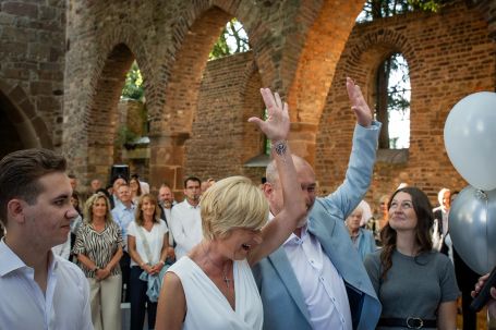 Trauung in der Alten Kirche in Merzenich