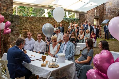 Trauung in der Alten Kirche in Merzenich