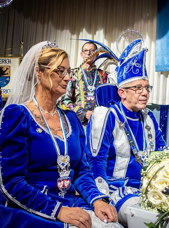 karnevalistische freie Trauung im Rahmen einer Prinzenproklamation