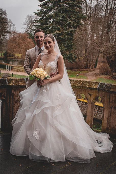 Romantisches Brautpaarshooting auf Schloss Paffendorf