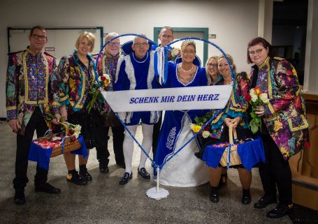 karnevalistische freie Trauung im Rahmen einer Prinzenproklamation in Loverich