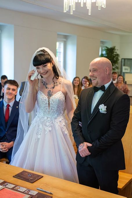 Emotionale Trauung auf Schloss Burgau Düren