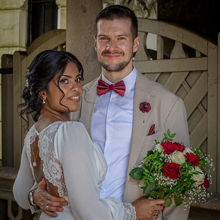 Brautpaarshooting auf Schloss Kommende