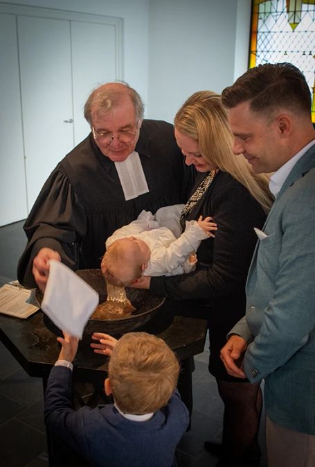 Taufe eines Kindes