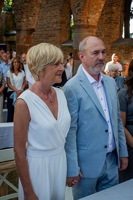 Trauung in der Alten Kirche in Merzenich