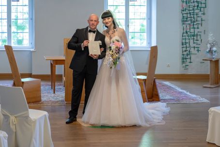 Emotionale Trauung auf Schloss Burgau Düren