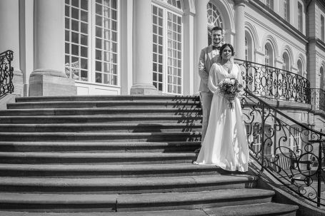 Hochzeitsfotografie-Brautpaarshooting-botanischer garten-Bonn