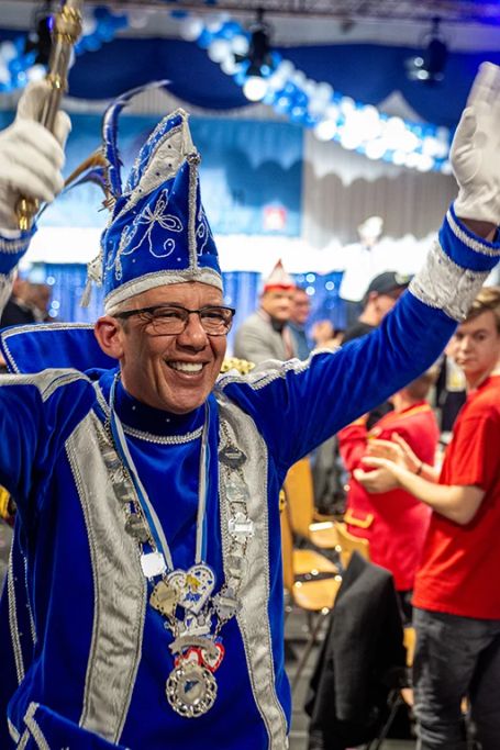 karnevalistische freie Trauung im Rahmen einer Prinzenproklamation in Loverich