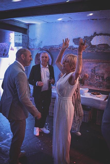 Hochzeitsfeier in der Kunstgalerie Düren