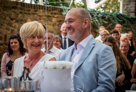 Trauung in der Alten Kirche in Merzenich