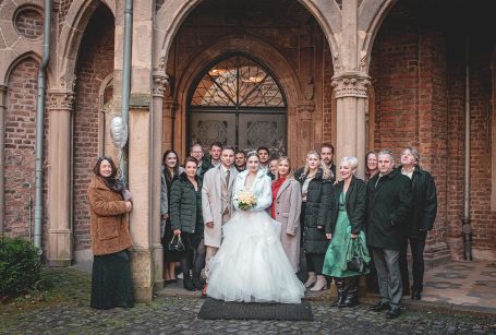Romantisches Brautpaarshooting auf Schloss Paffendorf