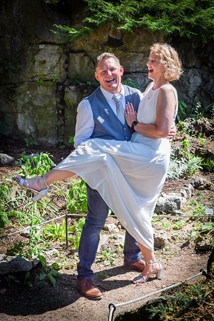 Brautpaarshooting in der Flora