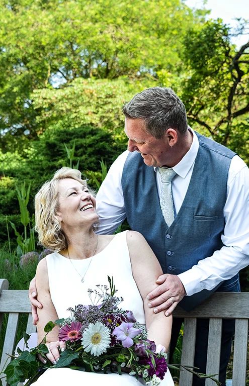 Brautpaarshooting in der Flora