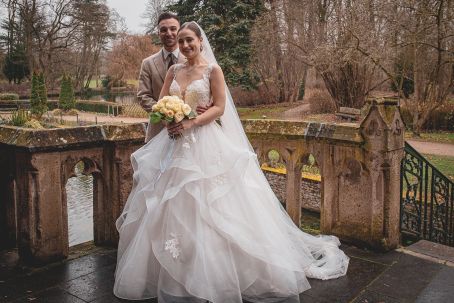 Romantisches Brautpaarshooting auf Schloss Paffendorf