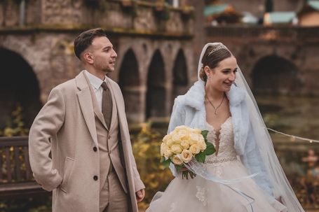 Romantisches Brautpaarshooting auf Schloss Paffendorf